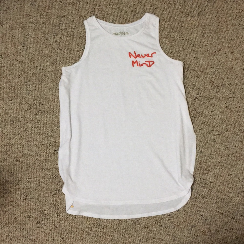 Sassy tank with side slits